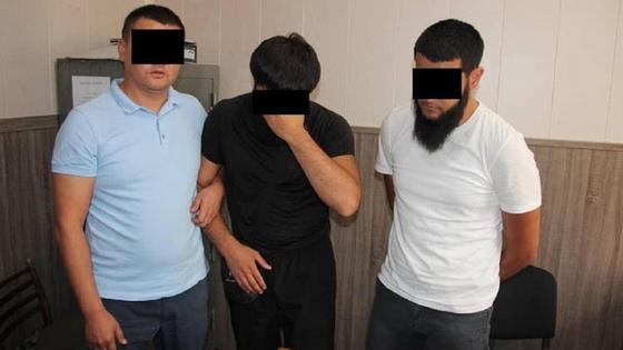 Задержанные на границе в Кыргызстане Задержанные на границе в Кыргызстане