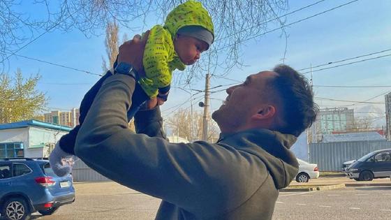 Тауекел Мусилим с сыном Тауекел Мусилим с сыном