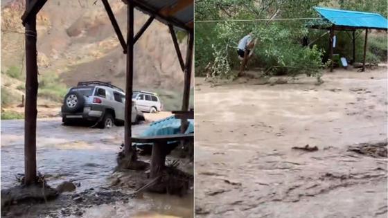 Автомобиль в воде Автомобиль в воде
