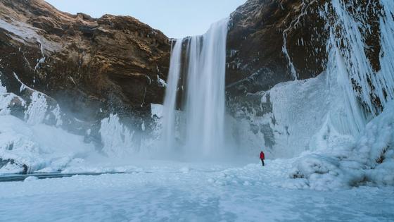 Замерзший водопад Замерзший водопад