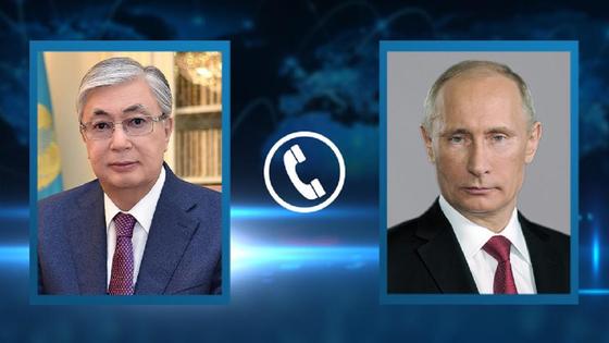 Токаев и Путин Токаев и Путин