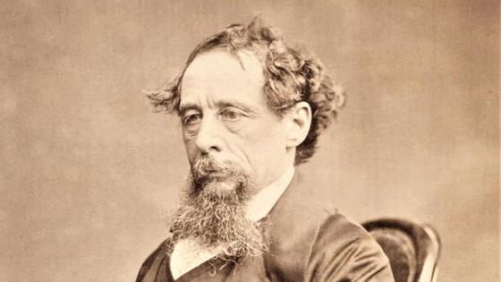 Фотопортрет Чарльза Диккенса Фотопортрет Чарльза Диккенса
