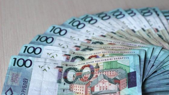 Купюра 100 белорусских рублей Купюра 100 белорусских рублей
