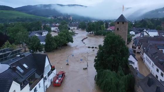 Наводнение на юго-западе Германии Наводнение на юго-западе Германии