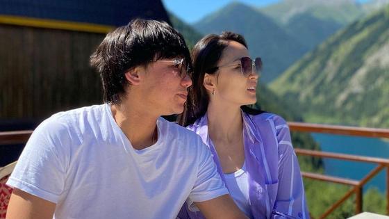Кайрат Нуртас с женой Кайрат Нуртас с женой