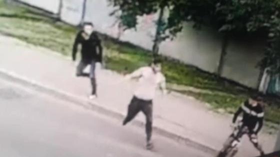 Мужчина погнался за грабителями Мужчина погнался за грабителями