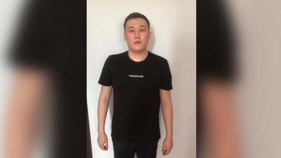 Задержанный алматинец Задержанный алматинец