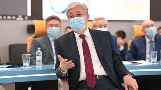 Президент Казахстана Касым-Жомарт Токаев Президент Казахстана Касым-Жомарт Токаев