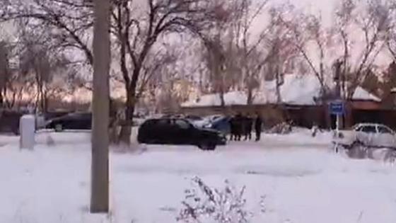 Улица в Караганде Улица в Караганде