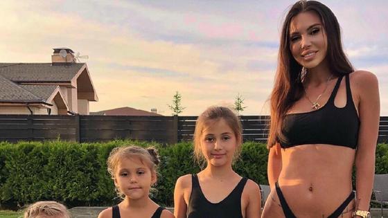 Оксана Самойлова с детьми Оксана Самойлова с детьми