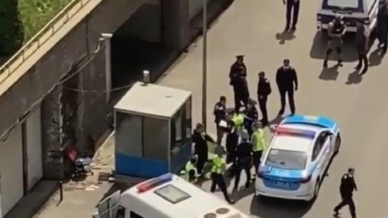 Полиция на месте происшествия Полиция на месте происшествия