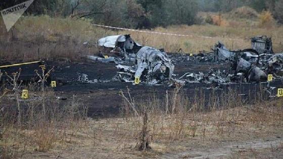 Крушение самолета под Алматы Крушение самолета под Алматы