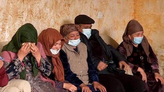 Родственники погибшего в Туркестанской области Родственники погибшего в Туркестанской области