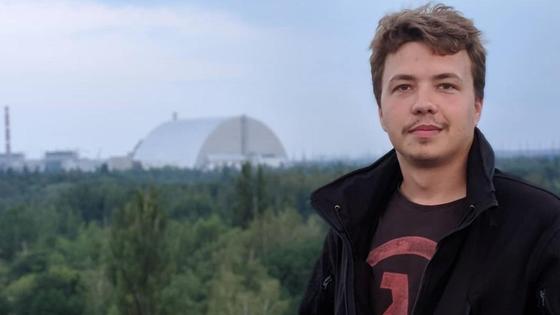 Белорусский оппозиционный журналист Роман Протасевич Белорусский оппозиционный журналист Роман Протасевич