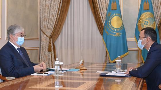 Қасым-Жомарт Тоқаев пен Мәулен Әшімбаев Қасым-Жомарт Тоқаев пен Мәулен Әшімбаев