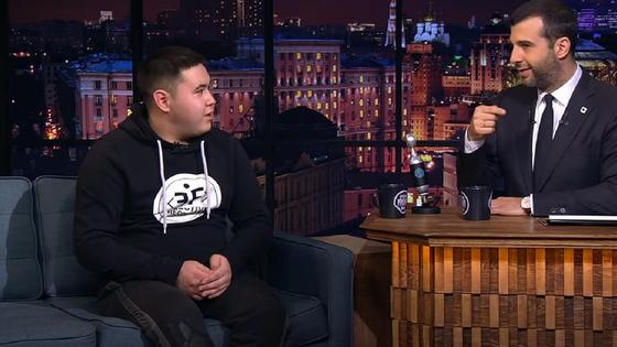 Иманбек Зейкенов и Иван Ургант Иманбек Зейкенов и Иван Ургант
