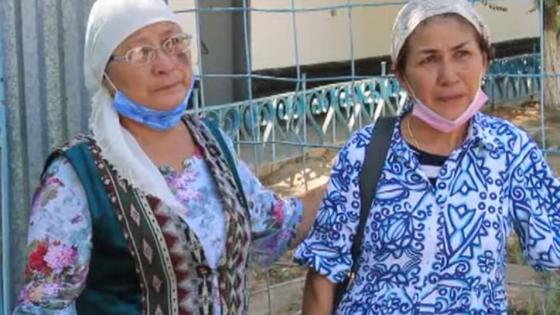 Родственники погибших в Актау Родственники погибших в Актау