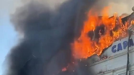 Пожар произошел в ресторане Пожар произошел в ресторане