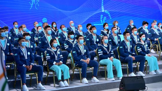 Токио Олимпиадасына баратын Қазақстан құрамасы Токио Олимпиадасына баратын Қазақстан құрамасы