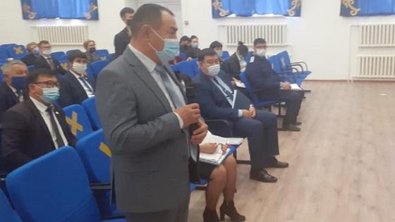 Багдаулет Туктибаев на Совете по этике Багдаулет Туктибаев на Совете по этике