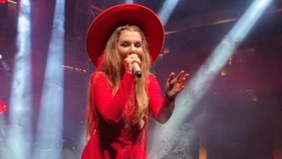 Анна Седокова на концерте в Актау Анна Седокова на концерте в Актау