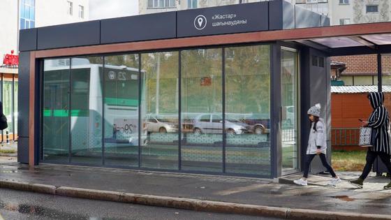 Теплая остановка в Нур-Султане Теплая остановка в Нур-Султане