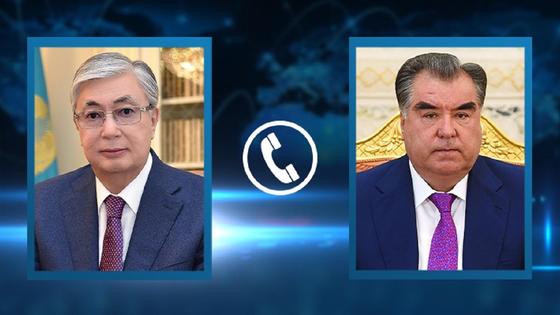 Касым-Жомарт Токаев и Эмомали Рахмон Касым-Жомарт Токаев и Эмомали Рахмон