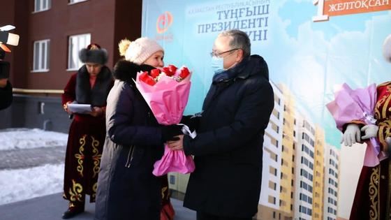 Вручили ключи от квартир Вручили ключи от квартир