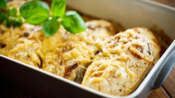 Курица с картошкой и сыром Курица с картошкой и сыром