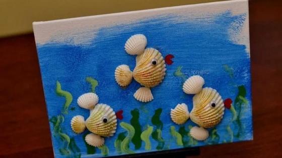 Поделки из ракушек Поделки из ракушек