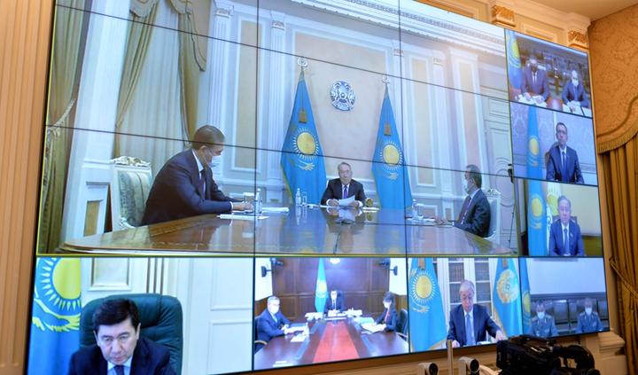 Заседание Совета Безопасности под председательством Нурсултана Назарбаева Заседание Совета Безопасности под председательством Нурсултана Назарбаева