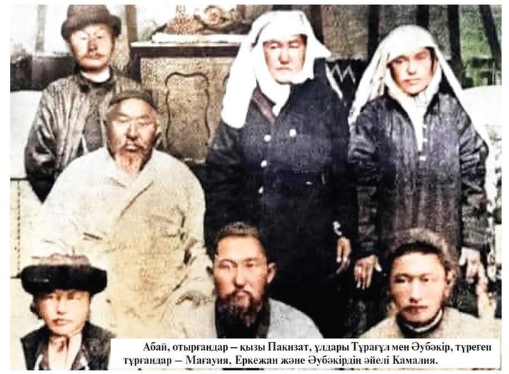 Абай Құнанбайұлы және оның ұл-қыздары Абай Құнанбайұлы және оның ұл-қыздары