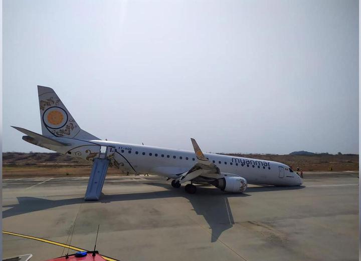 Кадры из самолета embraer
