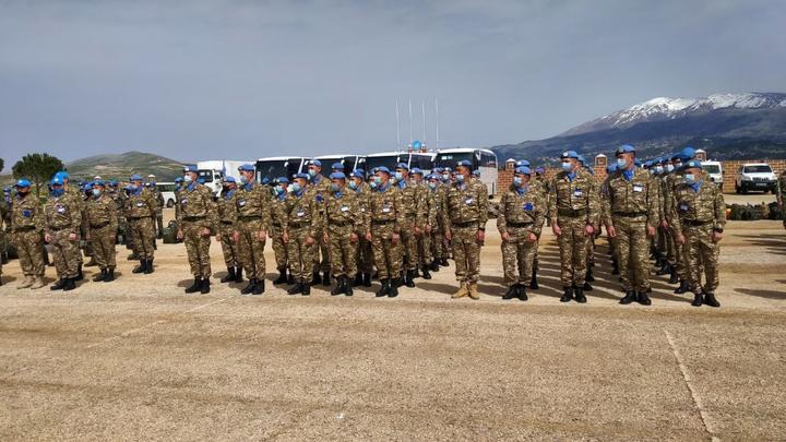 Состоялась очередная ротация казахстанских миротворцев Состоялась очередная ротация казахстанских миротворцев