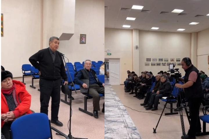 Орал қаласының әкімі екі шағын ауданның тұрғындарымен кездесті Орал қаласының әкімі екі шағын ауданның тұрғындарымен кездесті
