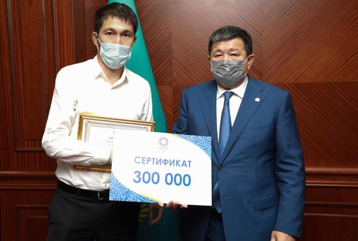 Встреча Махамбета Досмухамбетова со спортсменами Встреча Махамбета Досмухамбетова со спортсменами