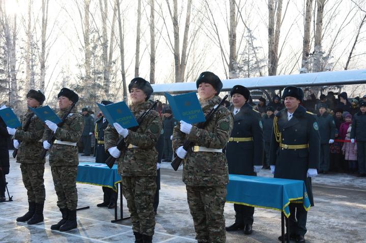 Мемлекеттік күзет қызметі елордада алғаш рет Әскери ант қабылдады Мемлекеттік күзет қызметі елордада алғаш рет Әскери ант қабылдады