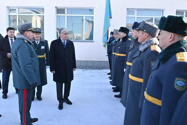 Касым-Жомарт Токаев в Академии гражданской защиты имени Малика Габдуллина Касым-Жомарт Токаев в Академии гражданской защиты имени Малика Габдуллина