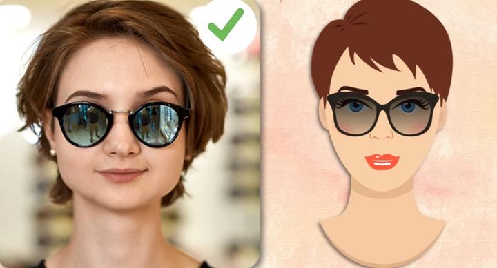 Как правильно подобрать очки по форме лица женщине от солнца фото