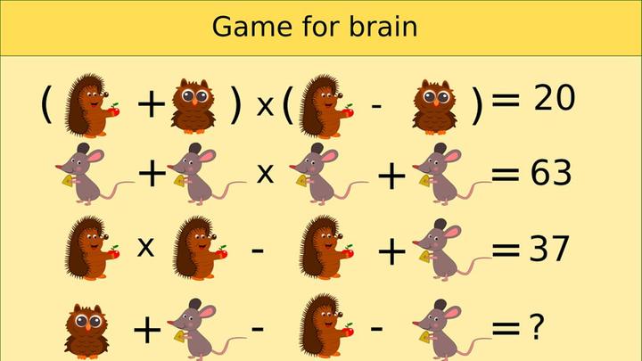 Картинки игры на логику и мышление взрослому